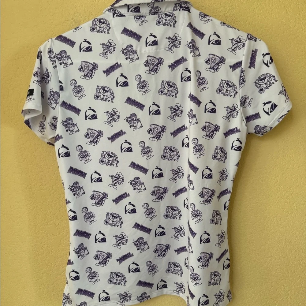 TACO BELL DOODLE
WOMEN'S CORE PERFORMANCE POLO Size XS - Picture 3 of 5